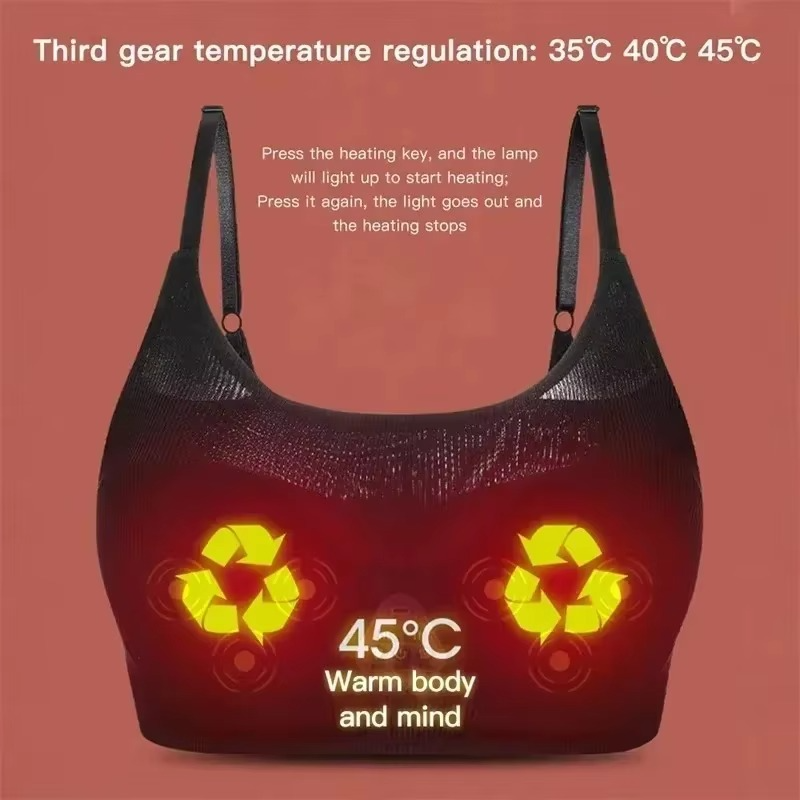 EcoWave® Tech – Electric Breast Enhancing Massager Bra