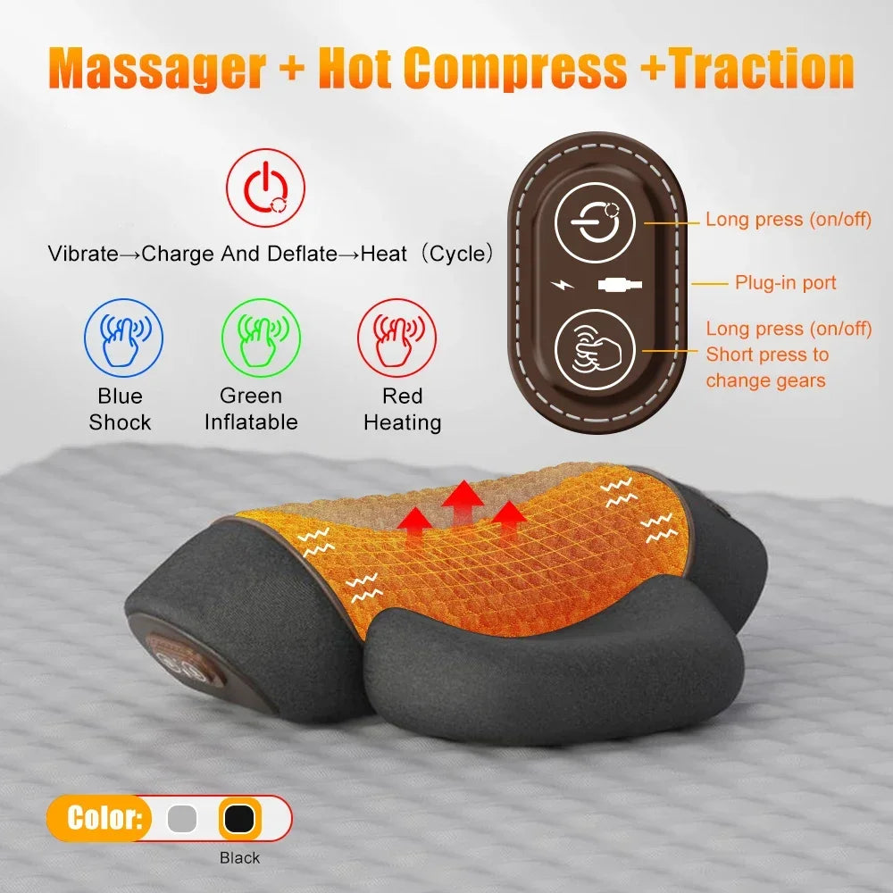 EcoWave® Tech – Electric Neck Massager Pillow