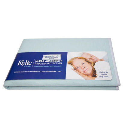 EcoWave® – Kylie Supreme Mac Waterproof Backing with Tuck Ins (1x1 m - 2500mL - Light Blue)