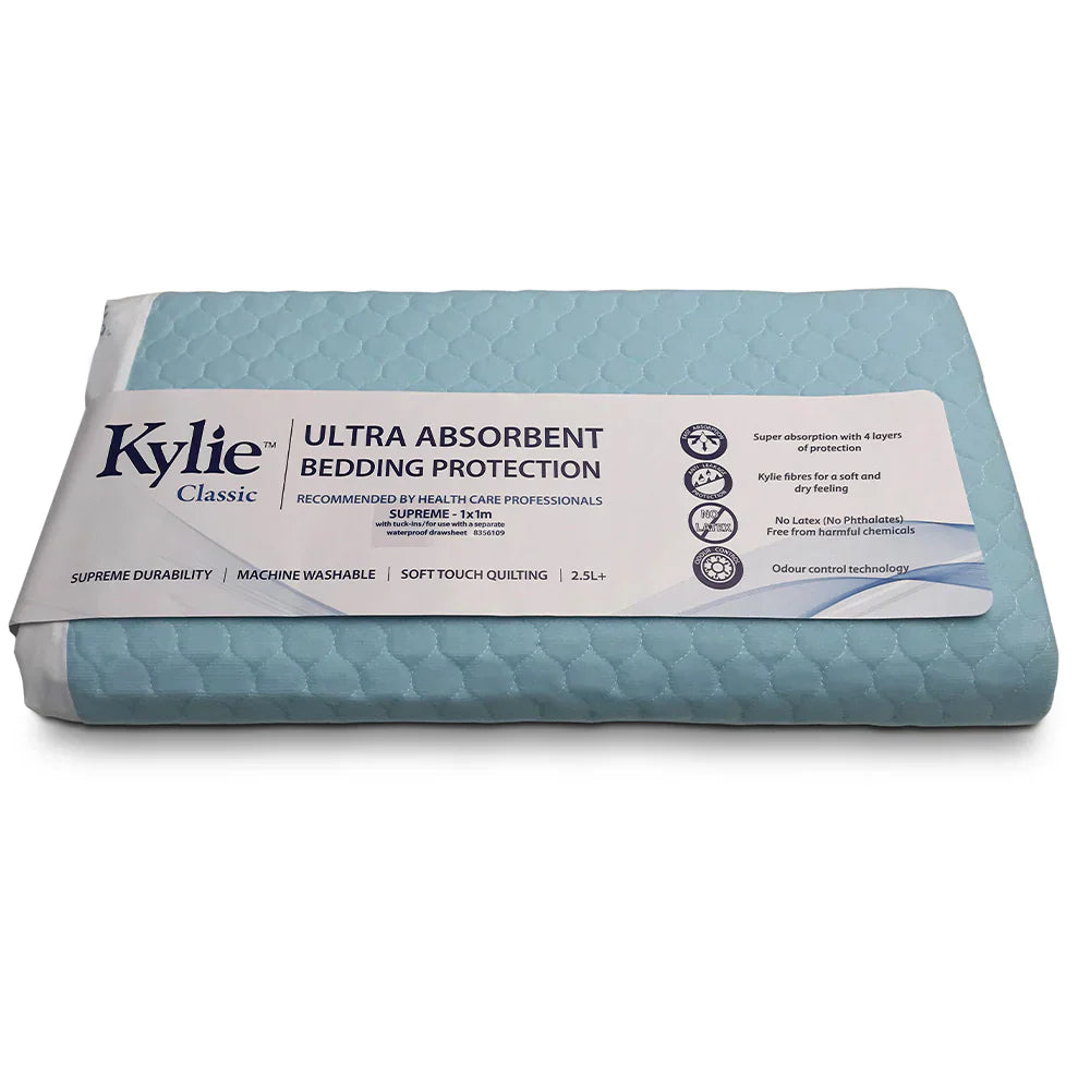 EcoWave® – Kylie Supreme Bed Pad with Tuck-Ins (1x1 m - 2500mL)