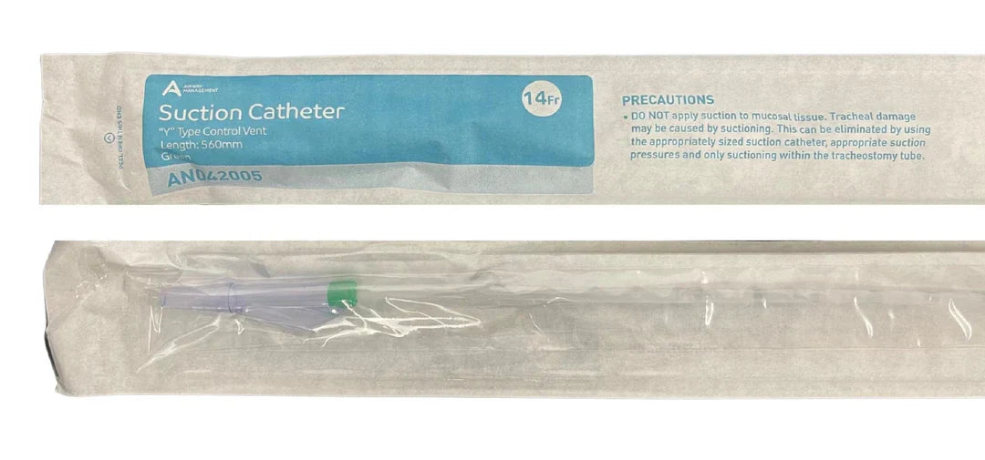 EcoWave® – Suction Catheter, Round Tip with "Y" Type Control Vent