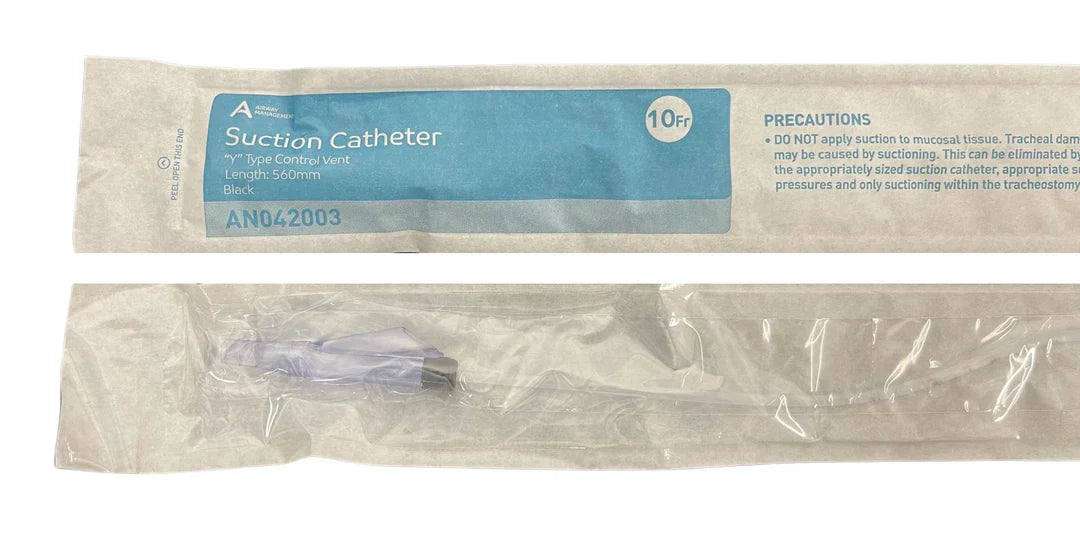 EcoWave® – Suction Catheter, Round Tip with "Y" Type Control Vent