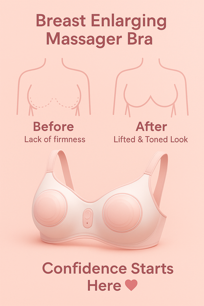 EcoWave® Tech – Electric Breast Enhancing Massager Bra
