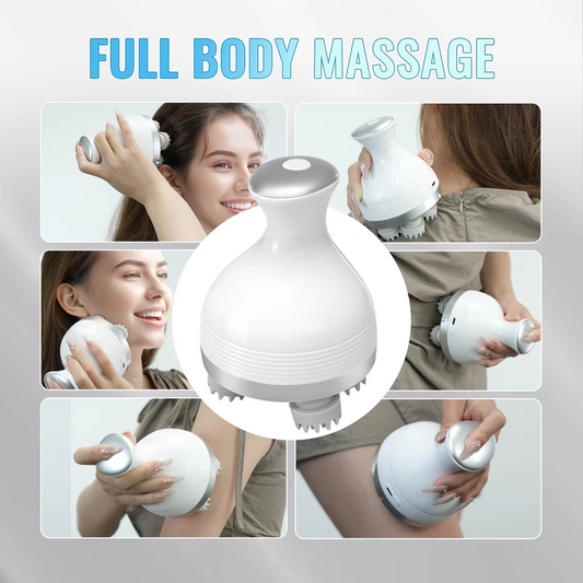 EcoWave® Tech – Smart Wireless Head & Body Massager