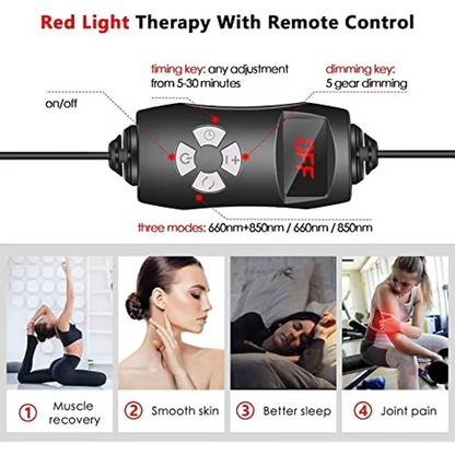 EcoWave® Tech – LED Red Light Therapy Lamp for Full-Body Wellness