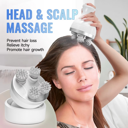 EcoWave® Tech – Smart Wireless Head & Body Massager