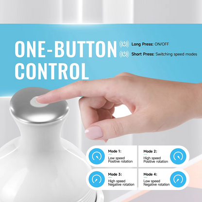 EcoWave® Tech – Smart Wireless Head & Body Massager