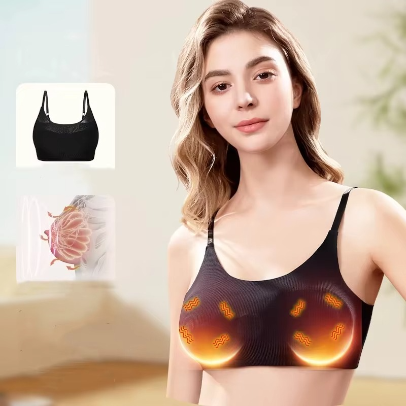 EcoWave® Tech – Electric Breast Enhancing Massager Bra