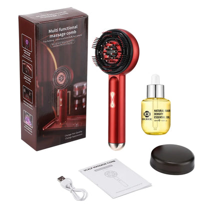 EcoWave® Tech – 50% OFF Scalp Brush with Red Light Hair Growth Technology