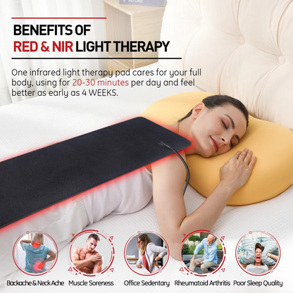 EcoWave® Tech – Red Light Heating Full Body Mat