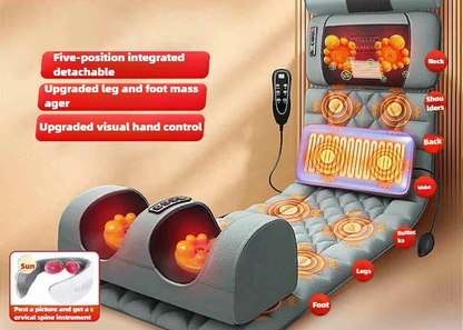 EcoWave® Tech – Electric Full Body Massage Foldable Mattress
