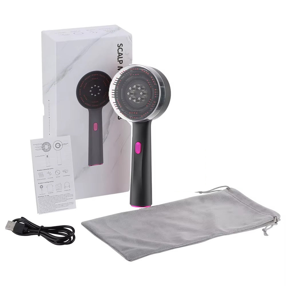 EcoWave® Tech – 50% OFF Scalp Brush with Red Light Hair Growth Technology