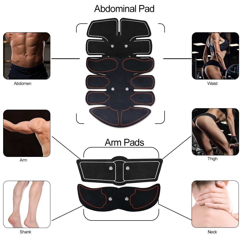 EcoWave® Tech – Full Set Smart Muscle Stimulator Trainer
