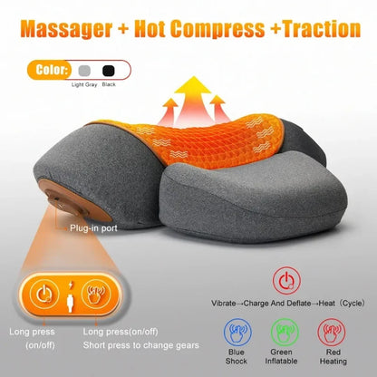 EcoWave® Tech – Electric Neck Massager Pillow