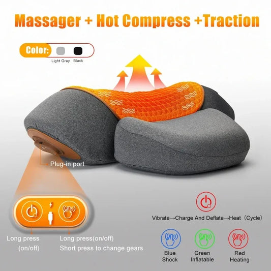 EcoWave® Tech – Electric Neck Massager Pillow