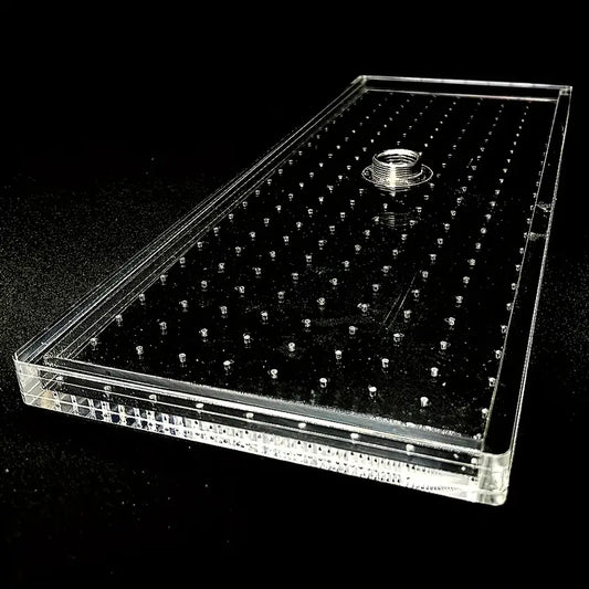 EcoWave® Tech – Transparent Rain Shower Head