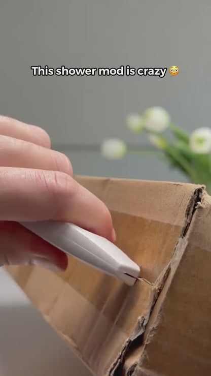 EcoWave® Tech – Transparent Rain Shower Head