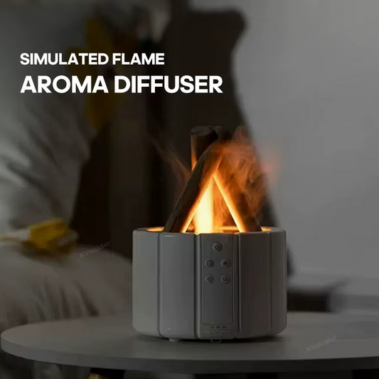 EcoWave® Tech – Simulated Flame Aroma Diffuser